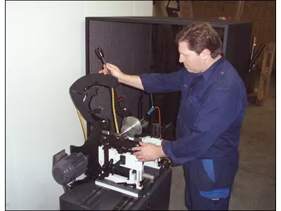 Feinauswuchtmaschine