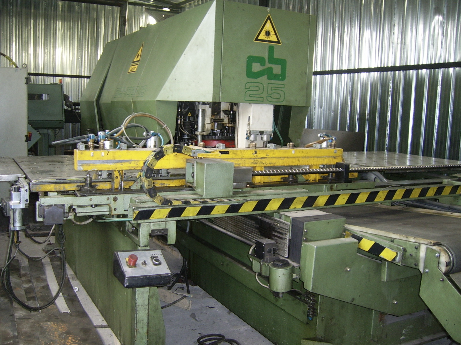 Laser and Punching machine