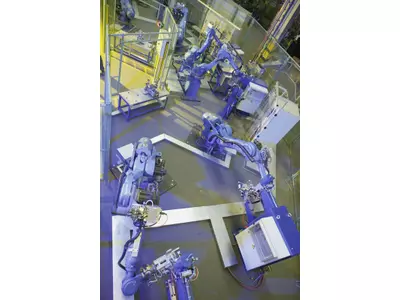 div. Schweissroboterzellen