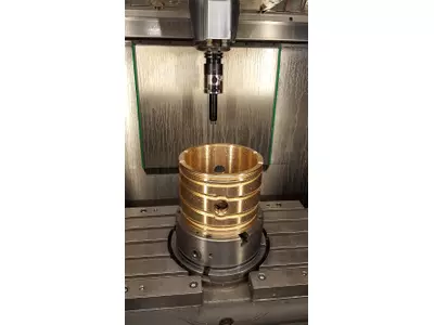 Gleitlagerbuchse Rg7 mit Kühlkanal