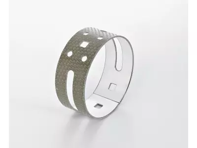 gerollte Gleitlagerbuchse