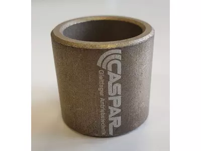 Laserbeschriftung auf Sinterteil