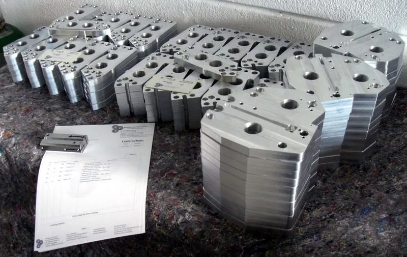 Serienteile aus Aluminium