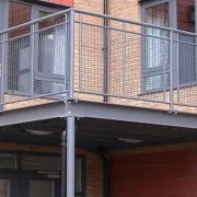 Balkone und Geländer