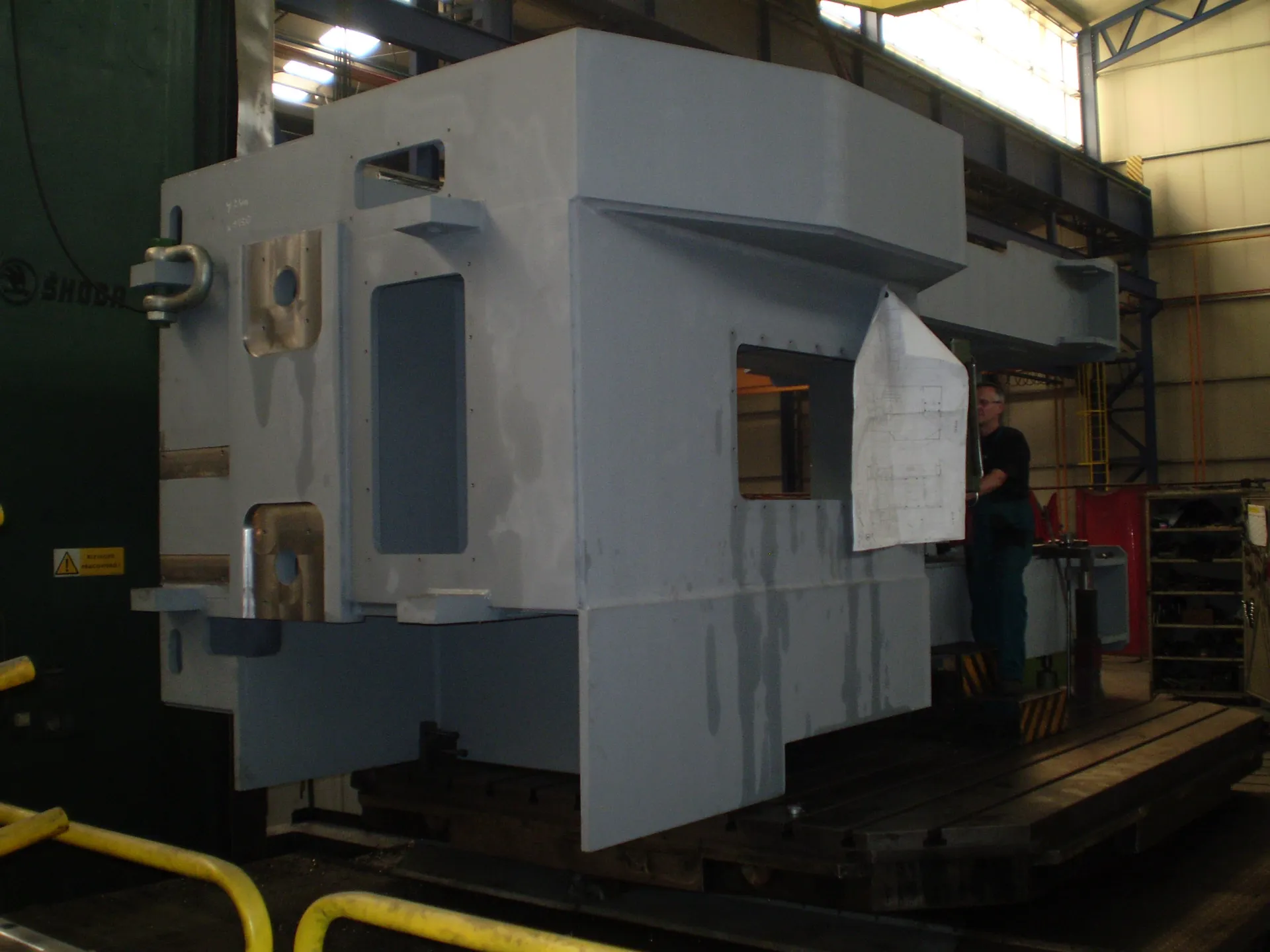 WELDING AND FINISHING AT BLISS-BRET