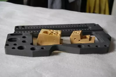 Frästeile, Stahl, Messing