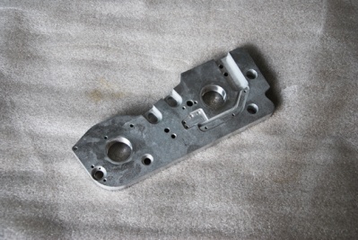 Frästeil Aluminium, trowalsiert