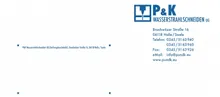 P&K Wasserstrahlschneiden Logo