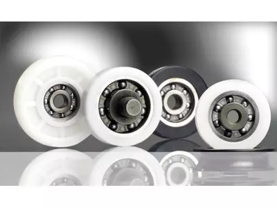 Kunststoffummantelte Kugellager