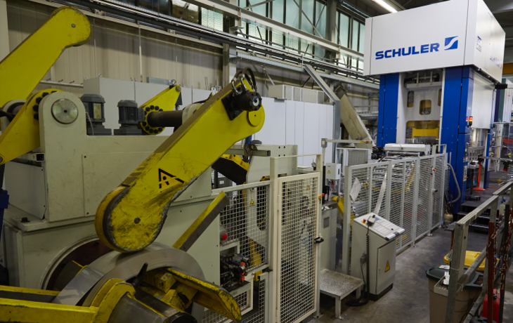 Beispiel Schuler-Presse 250to