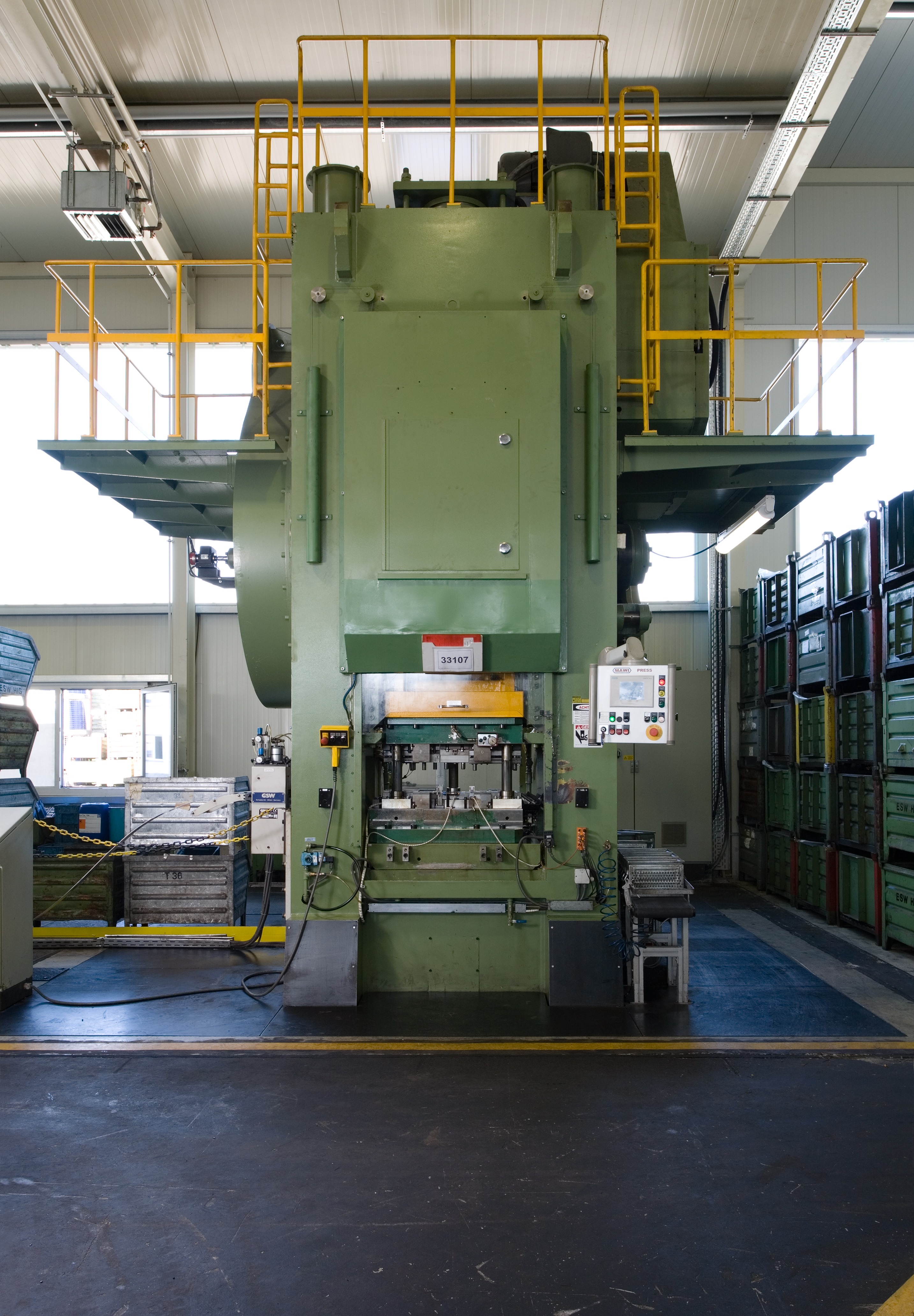 800t Kniehebelpresse