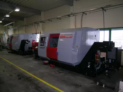 CNC Zweispindeldrehmaschine