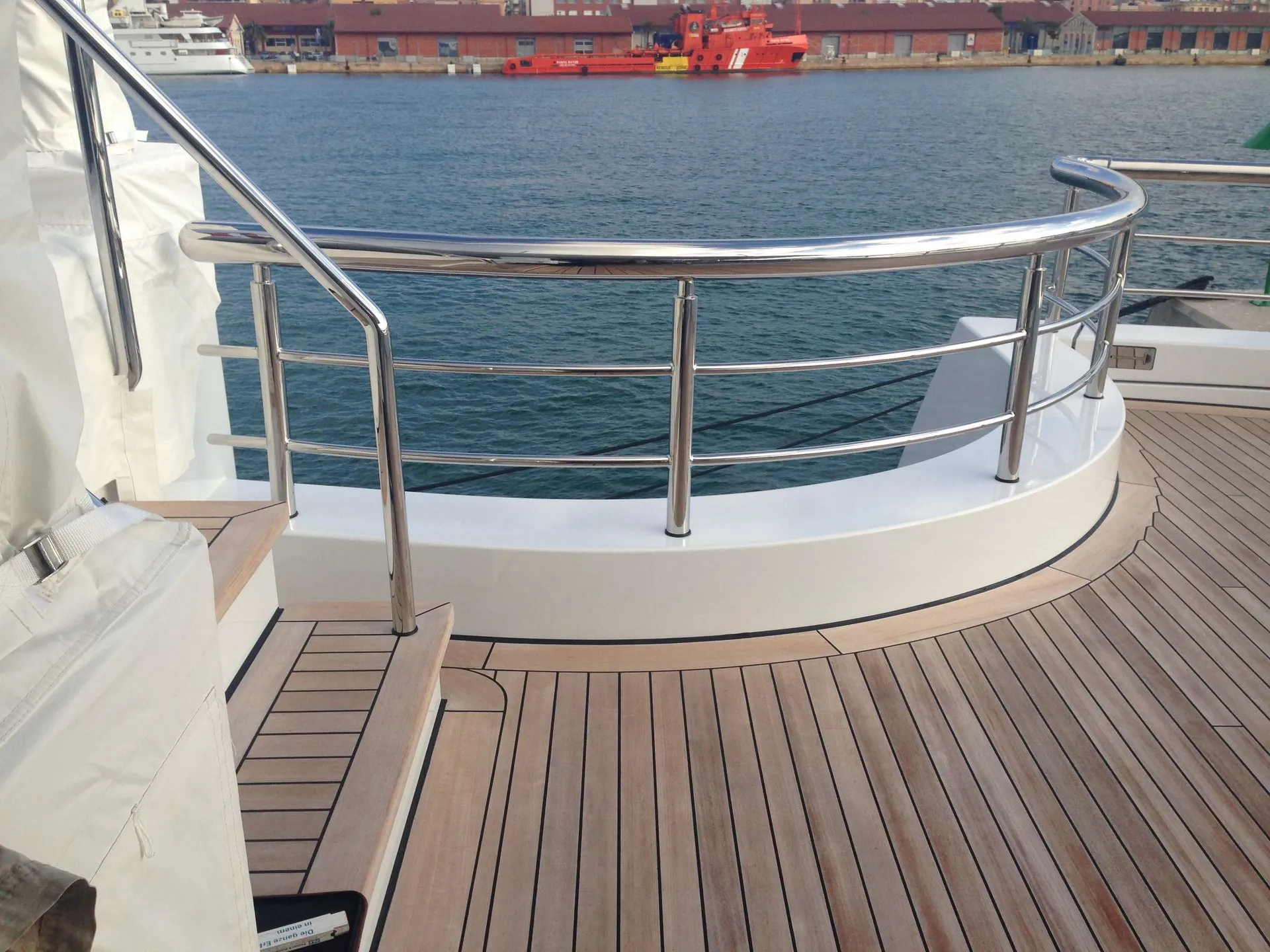 Reling für Megayacht