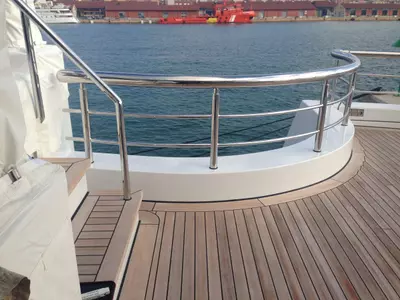 Reling für Megayacht