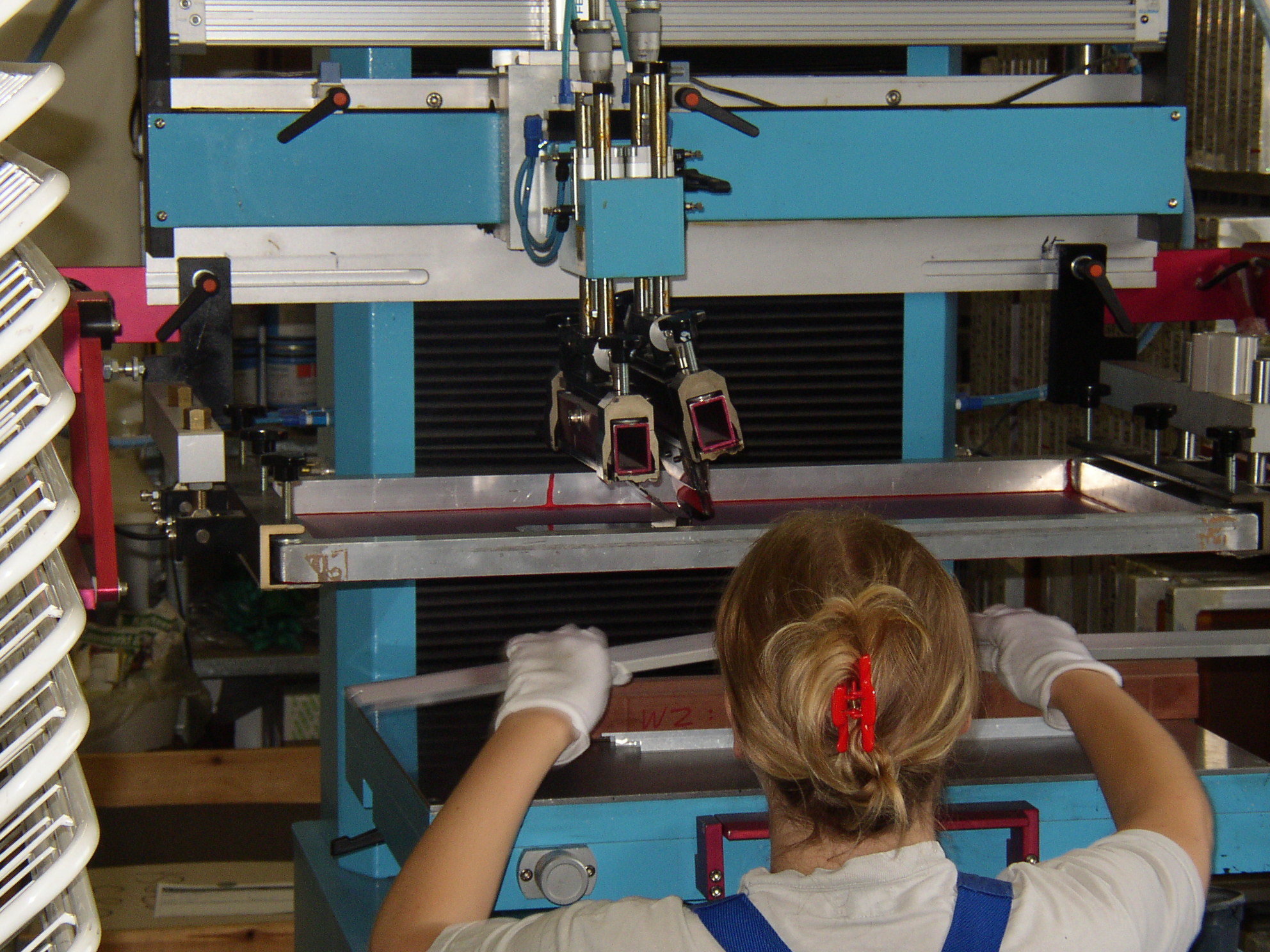 Siebdruckmaschine