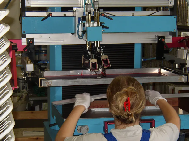 Siebdruckmaschine