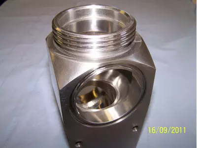 Frästeil aus Edelstahl