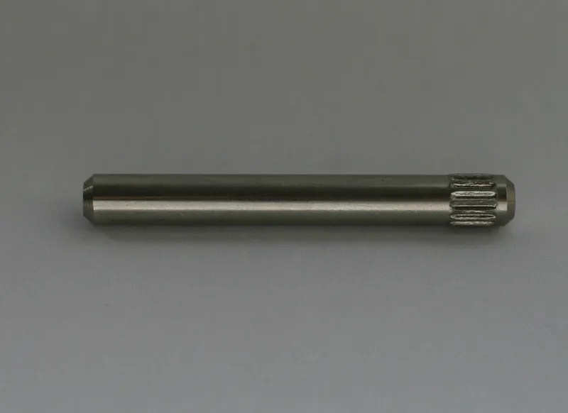 Pin / Stift fi 6x50 mit Rändel DIN 82: RAA 1.0