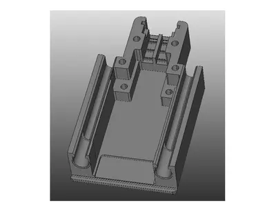Gehäuserahmen mit Deckel für Messgerät