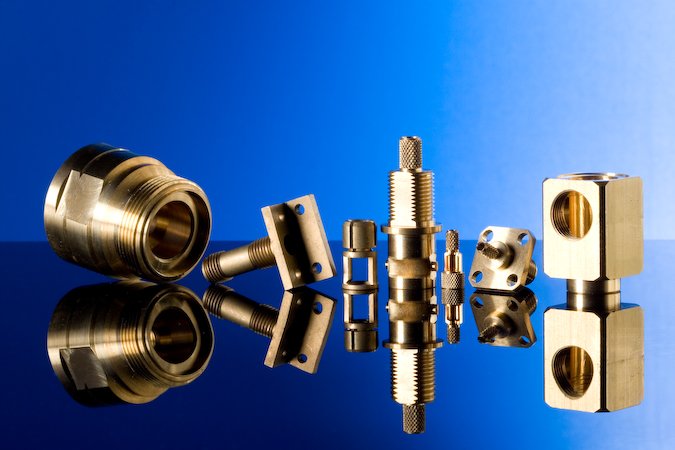 Drehteile aus Messing 