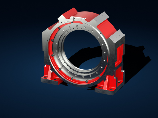 Gehäuse einer Servoachse