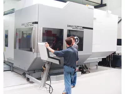 DMU 125 P DuoBLOCK Fräszenter: 5-Achs-Bearbeitung