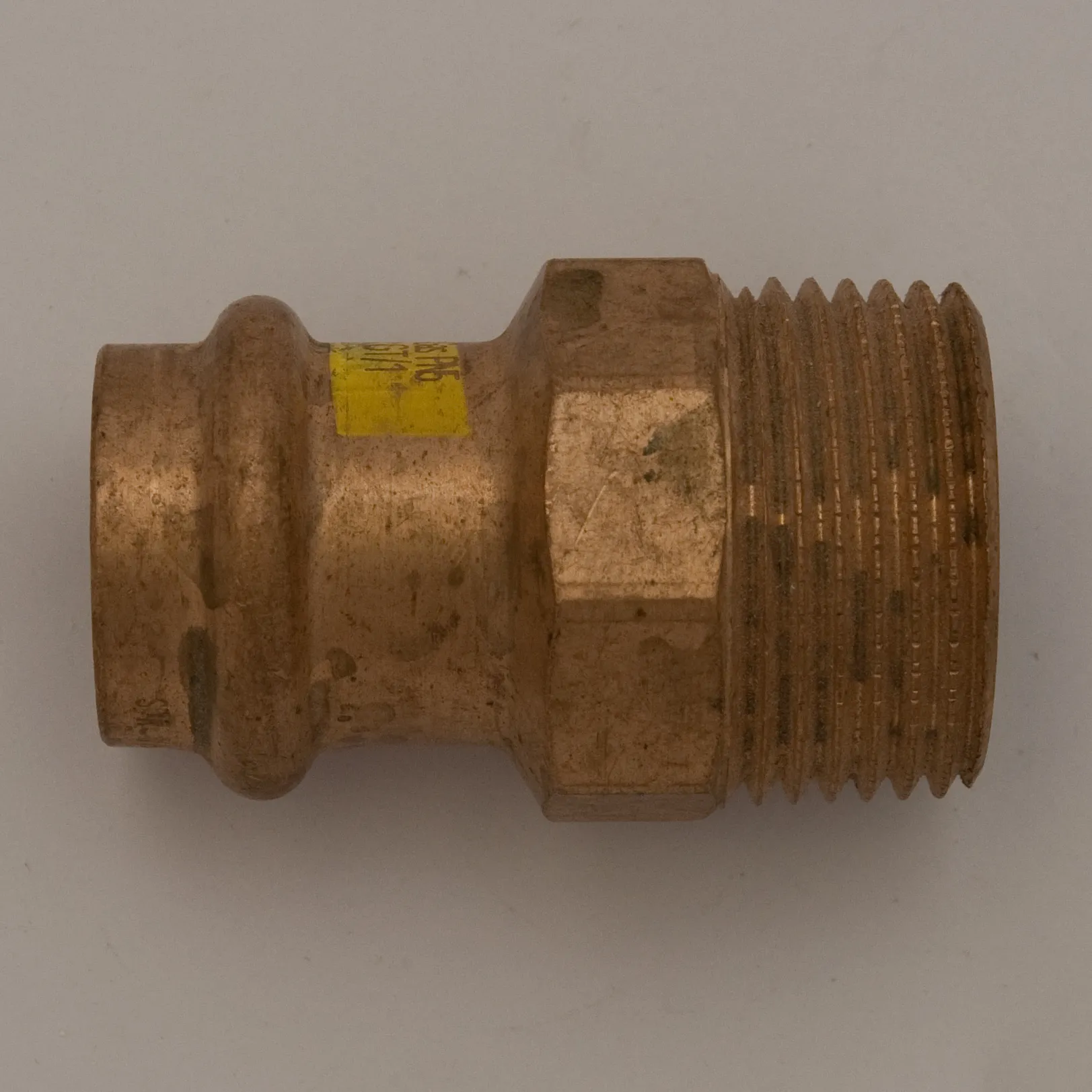 Messinganschlusstück für Trinkwasser
