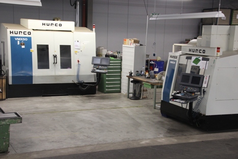 4x Hurco VMX 50 und 24