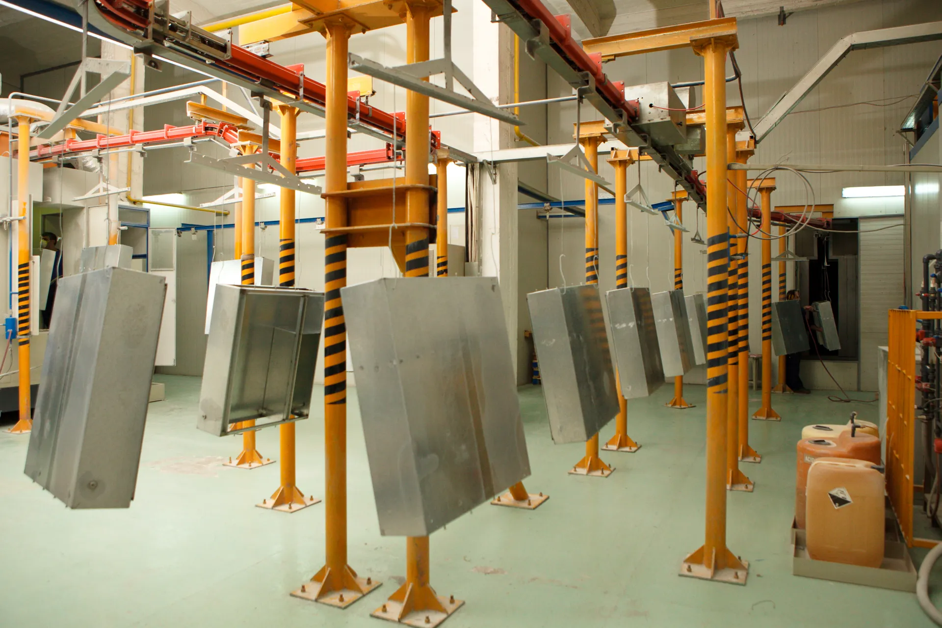 powder coating line