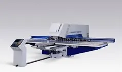 Combined punching & laser cutting machine