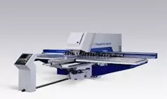 Combined punching & laser cutting machine