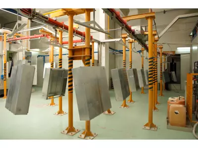 powder coating line