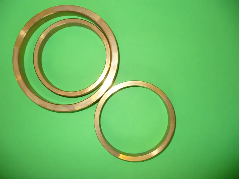 Solid bronze O-rings