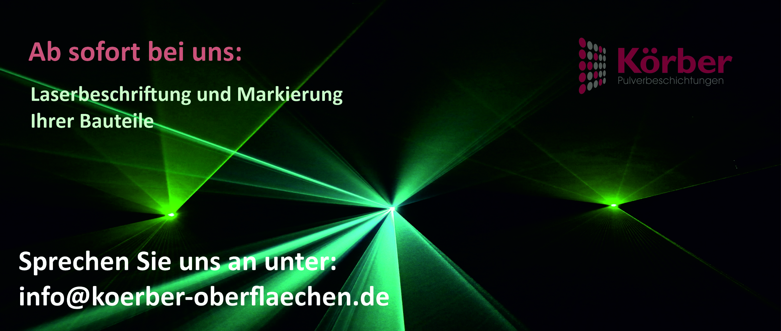 Laserbeschriftung