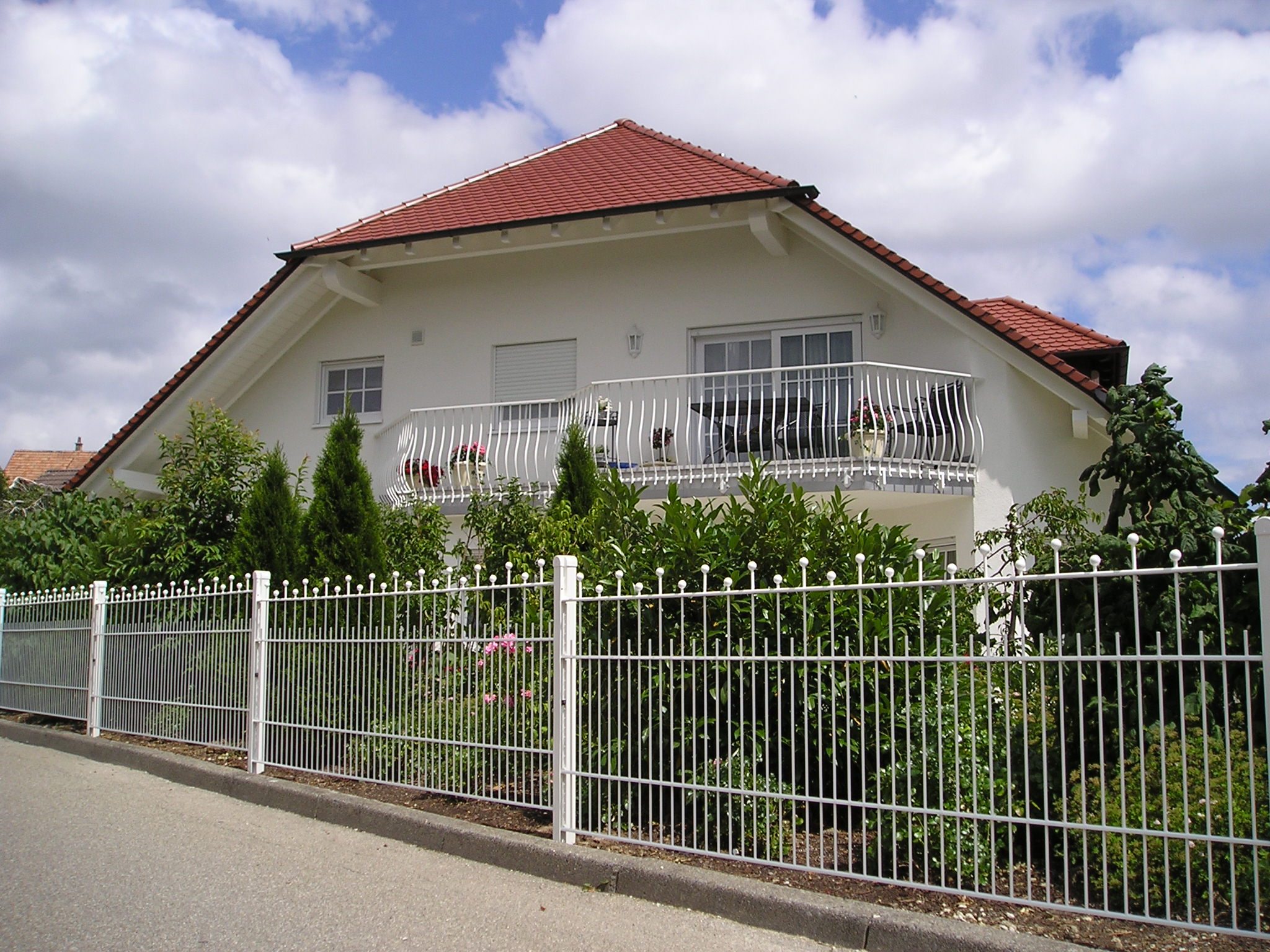 Gartenzaun für den Privatbereich