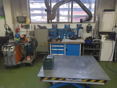 Schweißarbeitsplatz