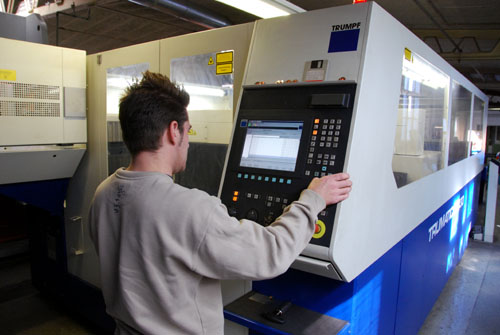 Laserschneidanlage