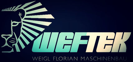 WEFTEK<br>Weigl Florian Maschinenbau Logo
