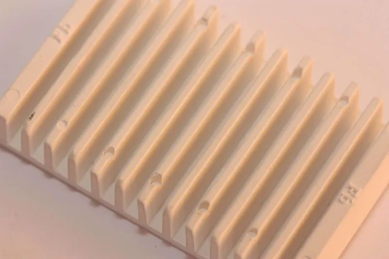 Ceramic filled part