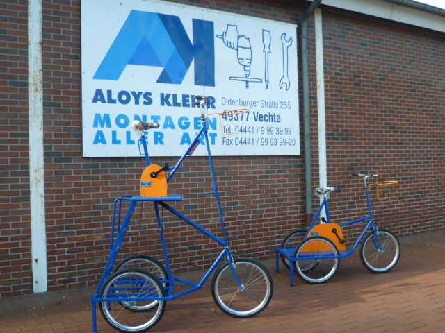Inspektionsfahrrad