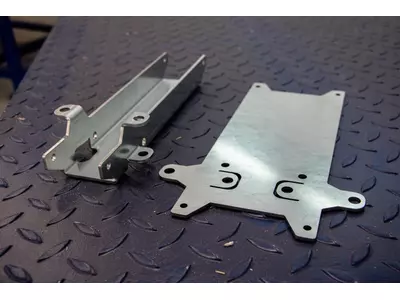 Halterung, Laser/Kantteil