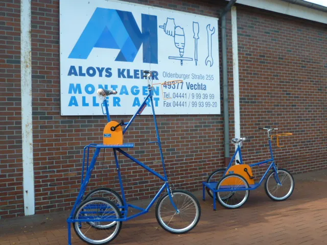 Inspektionsfahrrad