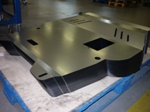 Engine shield production for automotive industry
