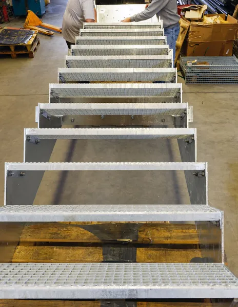 Stahltreppe