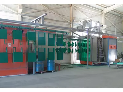powder coating line