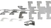 Metallfuss Kontaktbaugruppe