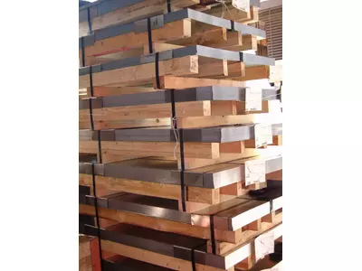 Rohmateriallager Bleche