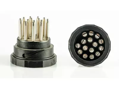 Stecker mit Einleger