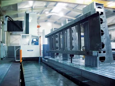 Fahrständermaschine