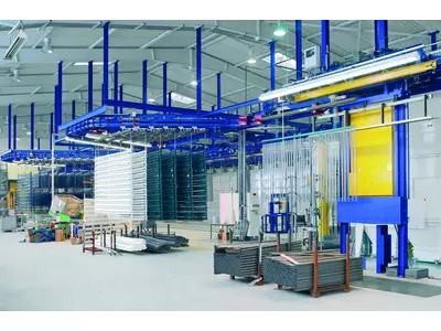 Kunststoffpulverbeschichtungsanlage